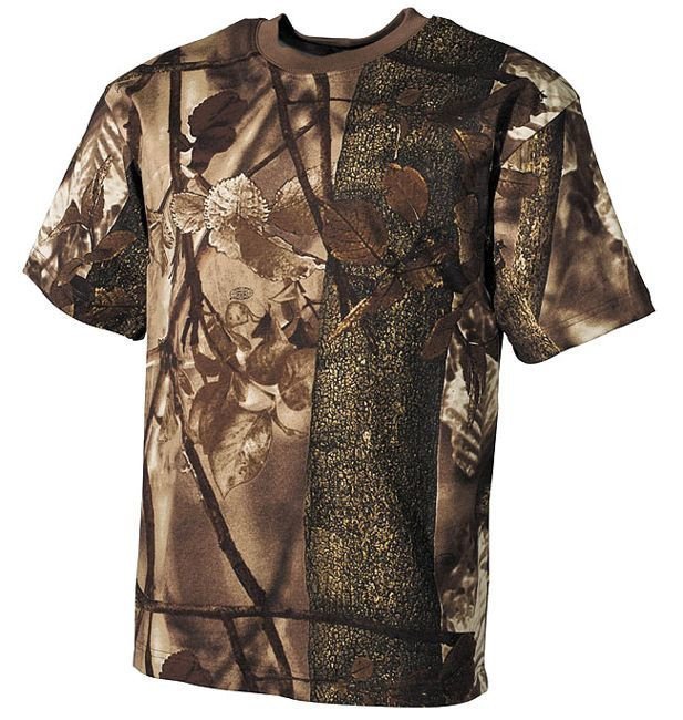 MFH Koszulka T-shirt Hunter-Braun - 6XL
