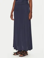 Spódnice - ViCOLO Spódnica maxi TD0004 Granatowy Regular Fit - miniaturka - grafika 1