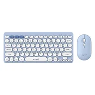 Zestawy myszka + klawiatura - Bezprzewodowy zestaw gamingowy 2w1 Havit KB279GCM klawiatura + mysz (niebieski) - miniaturka - grafika 1
