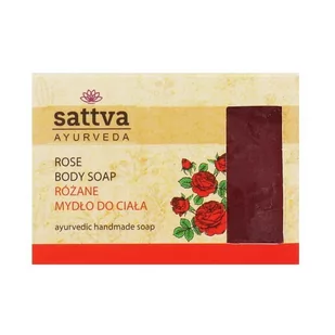 Sattva Sattva Herbal Rose Body Soap Różane Mydło Do Ciała 125g - Mydła Sattva Sattva Herbal Rose Body Soap Różane Mydło Do Ciała 125g - Mydła - miniaturka - grafika 2