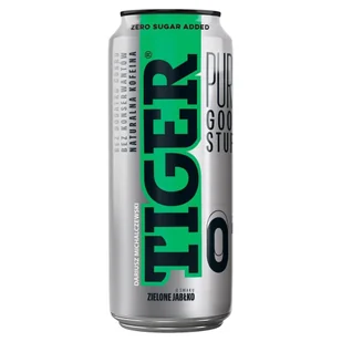 Tiger Pure Napój gazowany o smaku jabłkowym 500 ml - Napoje energetyczne i izotoniczne - miniaturka - grafika 1