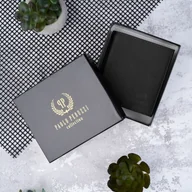 Portfele - Portfel damski skórzany czarny Paolo Peruzzi IN-28-BL - miniaturka - grafika 1