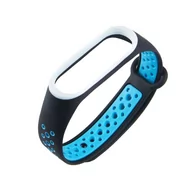 Akcesoria do smartwatchy - Xiaomi Opaska Xiaomi Mi Band 4 / 3 Dots czarno-niebieski wristband_20191022173448 - miniaturka - grafika 1