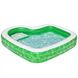 Bestway Basen dmuchany 231 x 231 x 51 cm zielony 54336 54336 - Baseny ogrodowe - miniaturka - grafika 2