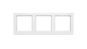 Klawisze i ramki - Berker Q1 biały ramka 3 B_10136089 - miniaturka - grafika 1