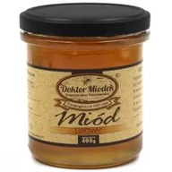 Miód - Doktor Miodek Miód nektarowy lipowy 400 g - miniaturka - grafika 1