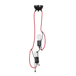 Emibig Bobi lampa wisząca 2-punktowa czarna 537/2 - Lampy sufitowe - miniaturka - grafika 2