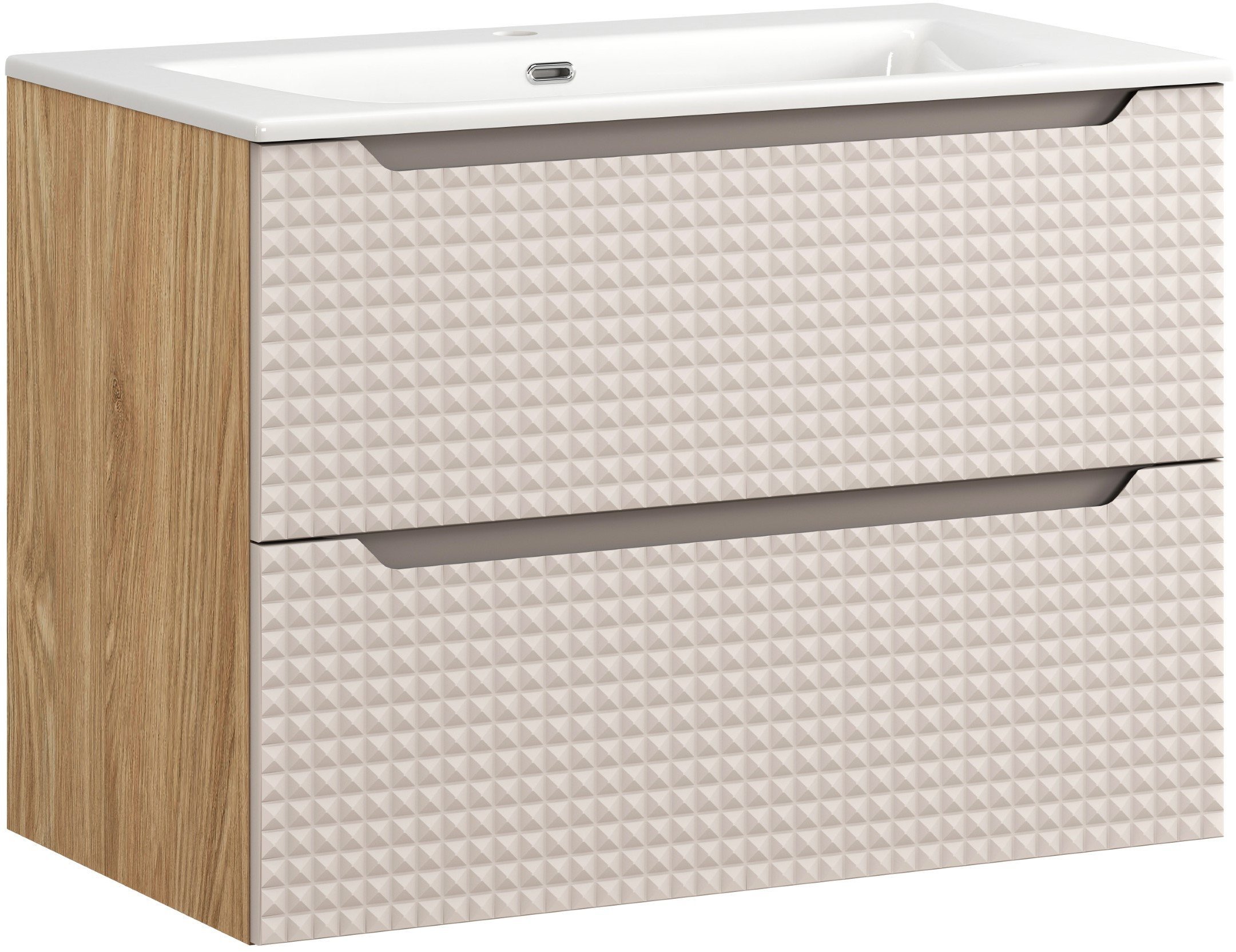 Zestaw meblowy 80cm z umywalką meblową SKY