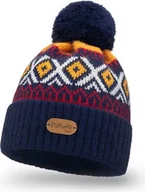 Czapki dla dzieci - Pamami Czapka dziecięca Acholaa navy Jeden rozmiar - miniaturka - grafika 1