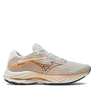 Buty sportowe damskie - Buty do biegania Mizuno Wave Rider 27 J1GD230326 Beżowy - miniaturka - grafika 1