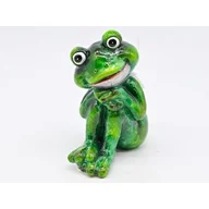 Pozostałe ozdoby ogrodowe - Żaba ceramika 12,5 cm - miniaturka - grafika 1