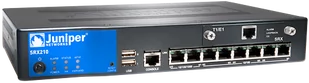 Juniper SRX services gateway 210 Enhanced with faster CPU, 2xGE + 6xFE ports, 1x - Pozostałe akcesoria sieciowe - miniaturka - grafika 1