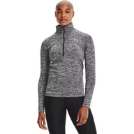 Koszulki sportowe damskie - Koszulka damska Under Armour NEW TECH 1/2 ZIP - TWIST - miniaturka - grafika 1