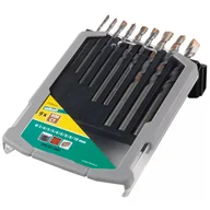 Wiertła - WOLFCRAFT Zestaw wierteł do betonu 3 10mm [9 szt.] 7109000 WF7109000 - miniaturka - grafika 1