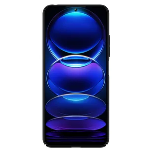 Nillkin Super Frosted Shield etui do Xiaomi Redmi Note 12 5G / Poco X5 5G pokrowiec + podstawka na telefon czarne - Etui i futerały do telefonów - miniaturka - grafika 3