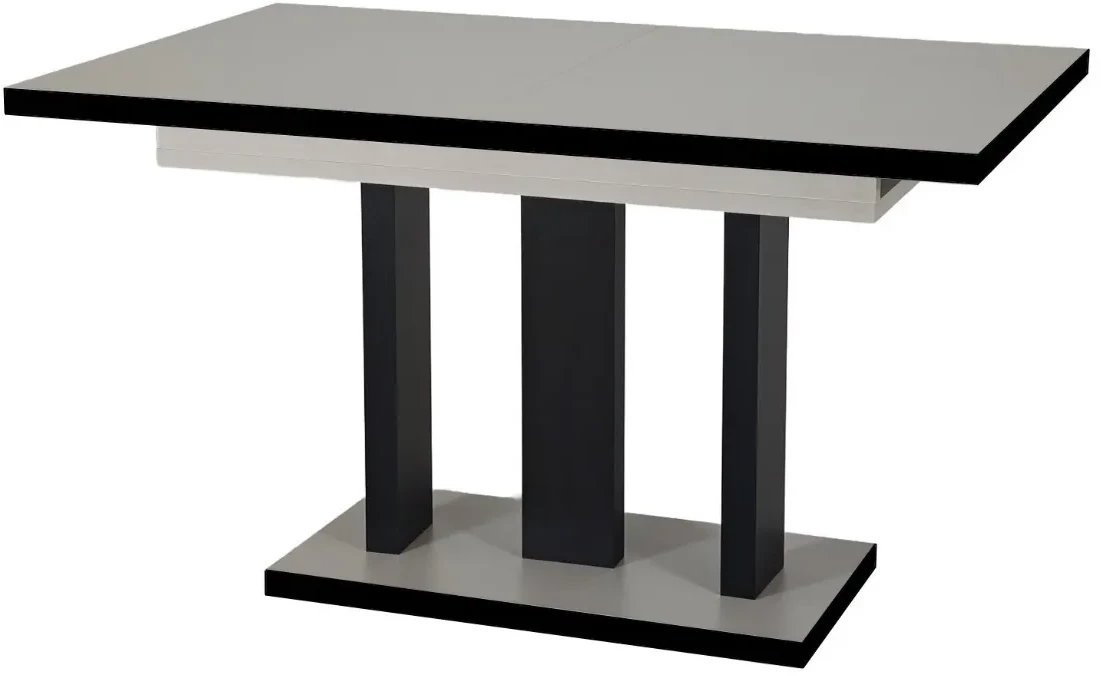 Stół rozkładany APPIA BLACK 130210x80 kaszmirowy ENDO