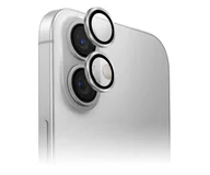 Pozostałe akcesoria do telefonów - Uniq Optix Aluminium Lens Protector iPhone 16/16 Plus silver - miniaturka - grafika 1
