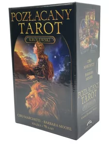 SYNERGIE POZŁACANY TAROT KRÓLEWSKI (karty tarota + książeczka) 03281027 - Wróżbiarstwo i radiestezja - miniaturka - grafika 2