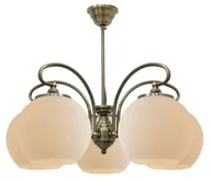 Lampy sufitowe - Candellux ORBIT LAMPA WISZĄCA 5X60W E27 PATYNOWA MIEDŹ 35-69368 - miniaturka - grafika 1