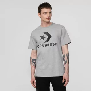 Koszulki sportowe męskie - Męski t-shirt z nadrukiem CONVERSE Star Chevron 10018568 - grafika 1