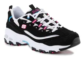 Sneakersy damskie - Skechers D'Lites Sweet Moments 149788-BKMT - miniaturka - grafika 1