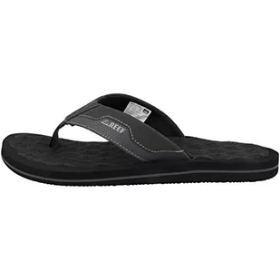 Reef Męskie klapki The Ripper, ciemnoszare, 6 UK, ciemnoszary, 39 EU - Klapki i japonki męskie - miniaturka - grafika 1