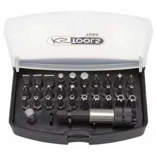 KS Tools CLASSIC 32-częściowy zestaw bitów 1/4", 911.2060 - Wiertła - miniaturka - grafika 1