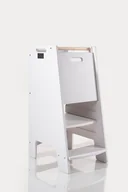 Krzesełka do karmienia - Kitchen Helper NOWAY - Pomocnik Kuchenny BEZPIECZNY - jasnoszary - miniaturka - grafika 1