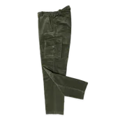 Odzież robocza - Sztruksowe spodnie męskie ACERO Olivine S - Verdemax - miniaturka - grafika 1