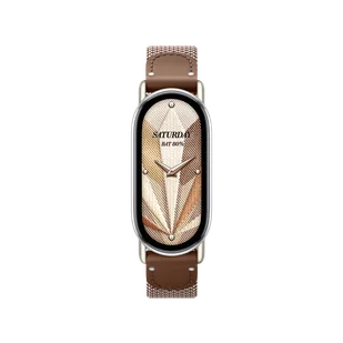 Xiaomi Silk Knitted Strap Brown - Akcesoria do smartwatchy - miniaturka - grafika 1