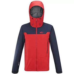 MILLET Parka męska, Czerwony/Saphir, XL - Kurtki męskie - miniaturka - grafika 1