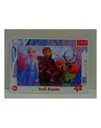 Puzzle - Trefl Puzzle 15el ramkowe Magiczny świat Anny i Elsy Frozen 2 31348 - miniaturka - grafika 1