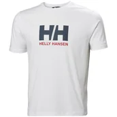 Koszulki sportowe męskie - Koszulka męska Helly Hansen Hh Logo T-Shirt 3.0 Rozmiar: M / Kolor: biały - miniaturka - grafika 1