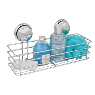 YOKA pure home Yoka home Koszyk płaski Gavi chrom - Koszyki łazienkowe - miniaturka - grafika 1