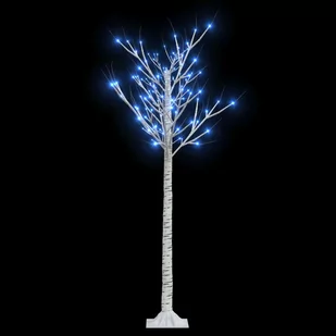 vidaXL vidaXL Wierzba z oświetleniem, 140 niebieskich diod LED, 1,5 m - Choinki - miniaturka - grafika 1