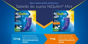 GlaxoSmithKline NiQuitin Mini 1,5mg 20 szt. - Rzucanie palenia - miniaturka - grafika 2