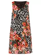 Sukienki - ApartFashion Sukienka damska, Czerwony, wielokolorowy, 38 - miniaturka - grafika 1