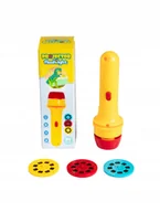 Zabawki kreatywne - Zestaw Latarka Projektor Dinozaury Zabawka Kreatywna 24 Slajdy - miniaturka - grafika 1