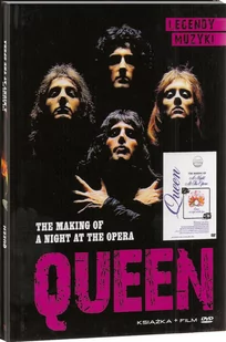 Legendy muzyki: Queen (wydanie książkowe) - Filmy dokumentalne DVD - miniaturka - grafika 1