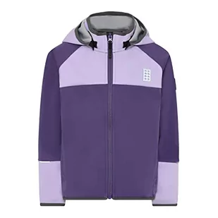 LEGO Dziewczęca kurtka Shell, 604 Medium Purple, 134 cm - Kurtki i płaszcze dla dziewczynek - miniaturka - grafika 1