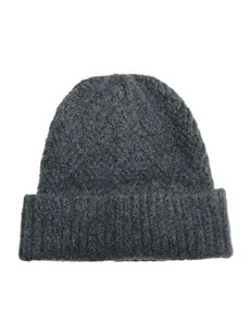 ONLY Czapka w kolorze szarym - Czapki damskie - miniaturka - grafika 1