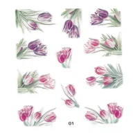 Ozdoby do paznokci - Allepaznokcie Naklejki do paznokci 5D samoprzylepne Nr 01 - miniaturka - grafika 1