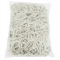 Gumki recepturki - Gumki recepturki 1 KG MOCNE rozmiar 80MM BIAŁE - miniaturka - grafika 1