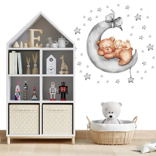 NAKLEJKI NA ŚCIANĘ DLA DZIECI SAMOPRZYLEPNE DO POKOJU DZIECKA MISIE KSIĘŻYC - Naklejki na ścianę NAKLEJKI NA ŚCIANĘ DLA DZIECI SAMOPRZYLEPNE DO POKOJU DZIECKA MISIE KSIĘŻYC - Naklejki na ścianę - miniaturka - grafika 1