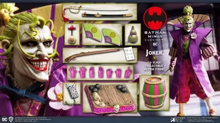 FIGURA DC COMICS BATMAN NINJA JOKER DELUXE - Figurki dla dzieci - miniaturka - grafika 1