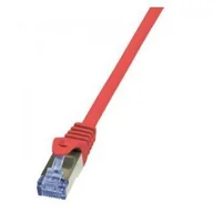 Patchcordy - LogiLink Kabel sieciowy CQ3044S CAT 6A S/FTP AWG 26/7 RJ45 1.50 m Czerwony - miniaturka - grafika 1