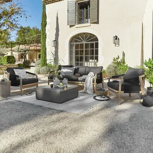 Zestaw wypoczynkowy 100% FSC® Shreveport - Meble ogrodowe - miniaturka - grafika 1