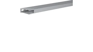 Hager polo Korytko grzebieniowe BA6 15x60 szary kamień BA66001507030B 2m BA66001507030B - Kanały kablowe - miniaturka - grafika 1
