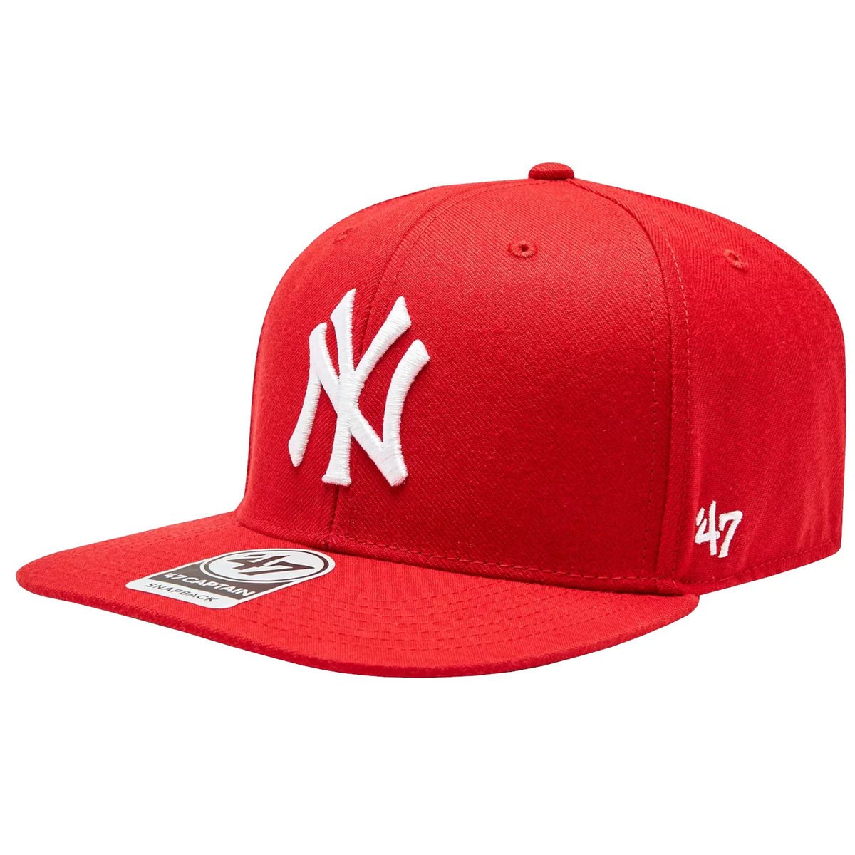 czapka z daszkiem męska 47 Brand MLB New York Yankees No Shot Cap B-NSHOT17WBP-RD