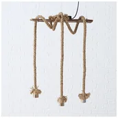 Lampy sufitowe - Dekoria Lampa wisząca Rope 42 x 13 x 220 cm 814-061 - miniaturka - grafika 1